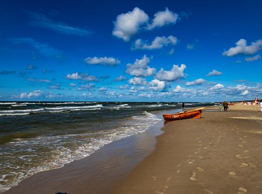 Plaża w Łebie